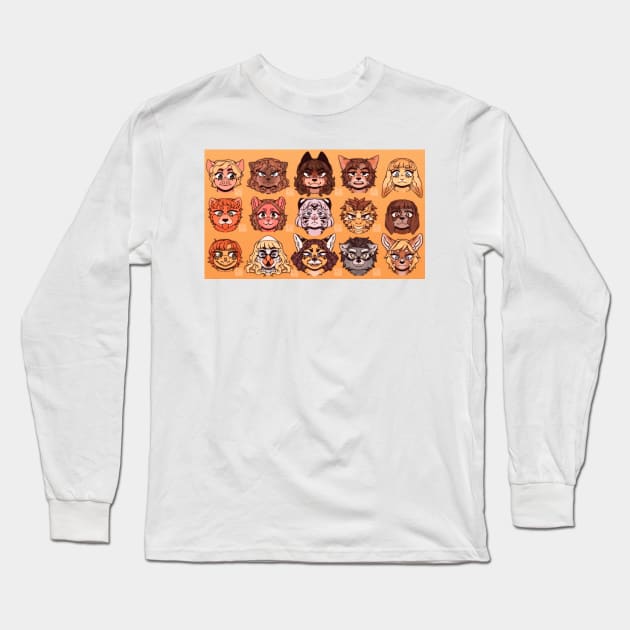 CATCF kids Long Sleeve T-Shirt by paperstarzz